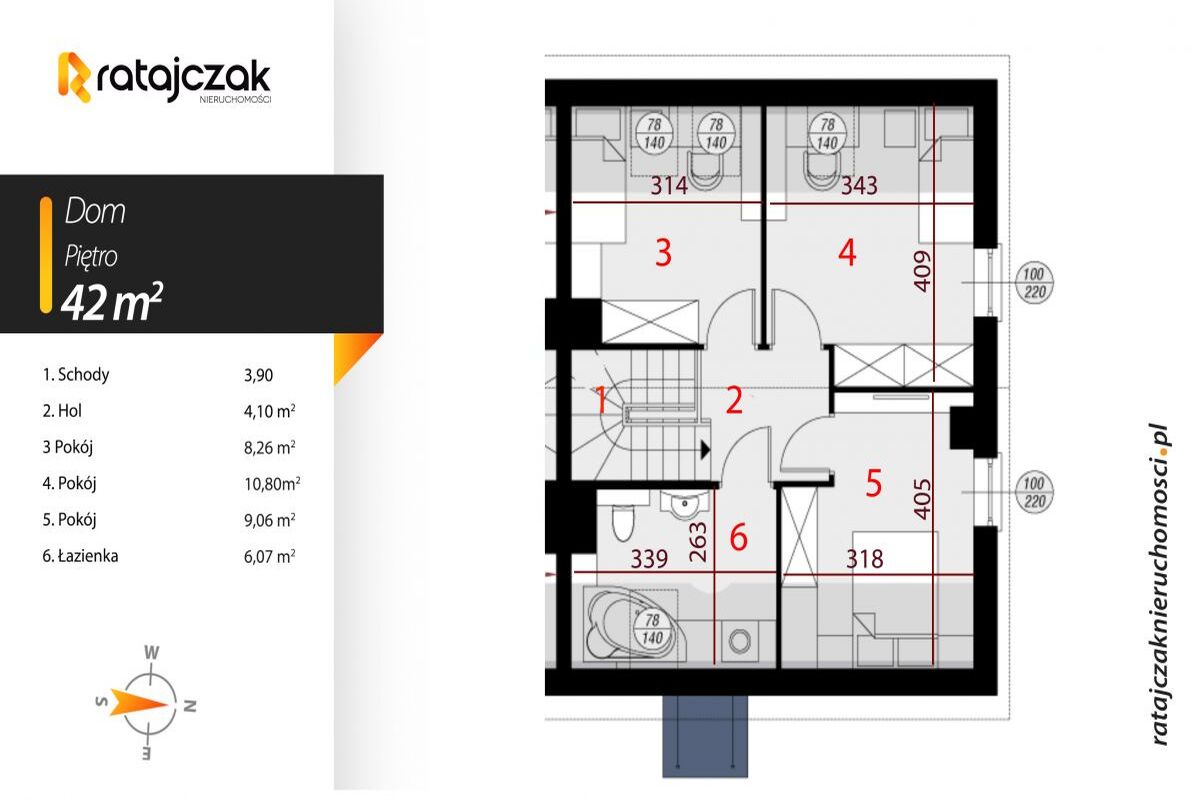 Dom 90 m2 | bliźniak | duża działka| Segment AGowino
