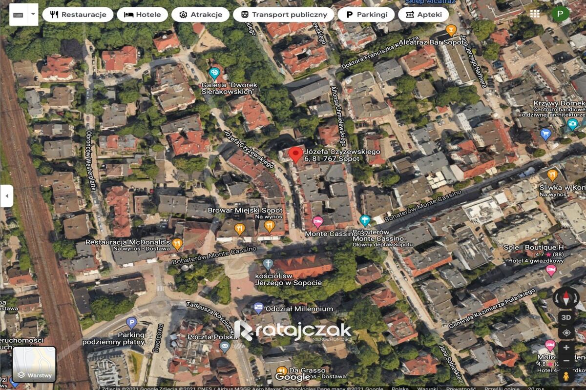 GARAŻ W CENTRUM SOPOTUSopot