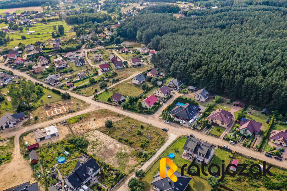 Działka 1318m2 przy lesie ROBAKOWORobakowo