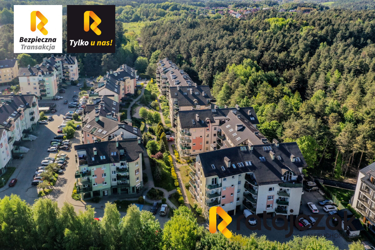 Osiedle w otulinie lasu | 1 piętro | 3 pokoje Gdynia