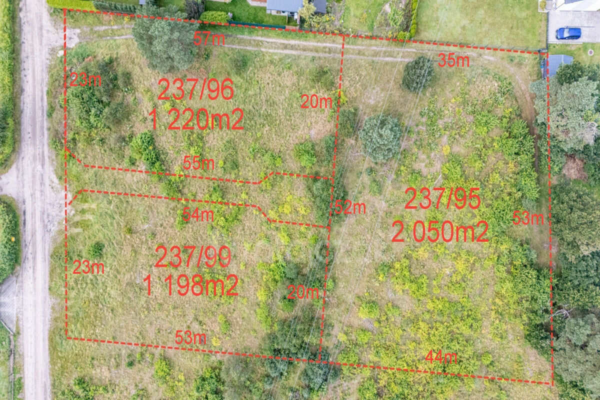 3 DZIAŁKI BUDOWLANE | UZBROJONE | ORLE | POD LASEMOrle
