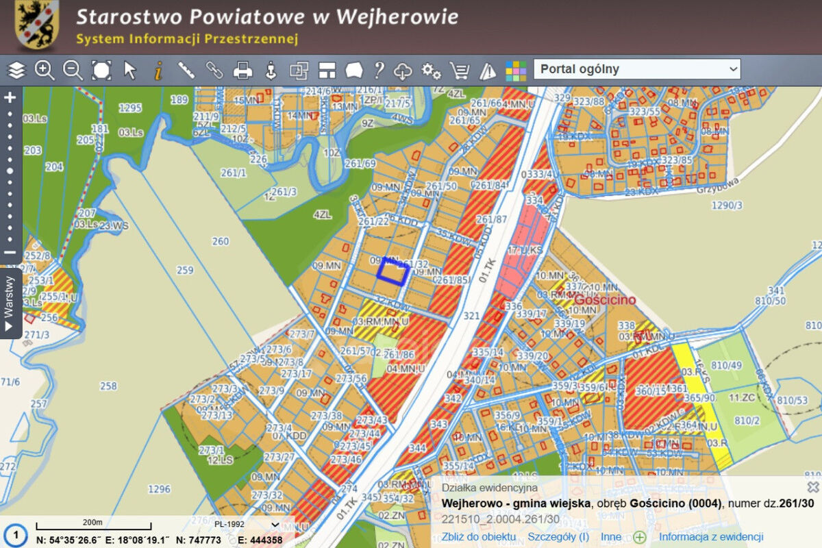 DZIAŁKA BUDOWLANA | GOŚCICINO | Z WIDOKIEM NA LASGościcino