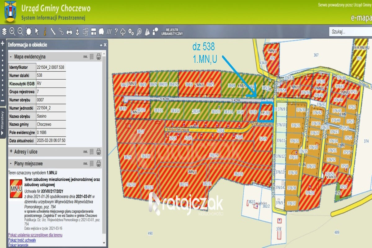 UZBROJONA DZIAŁKA MPZP | SASINO | W ZACISZU LEŚNYMSasino
