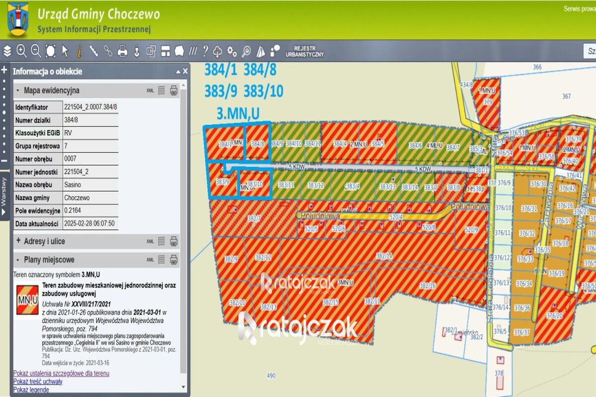 DZIAŁKA BUDOWLANA | SASINO | POD LASEM | MORZESasino