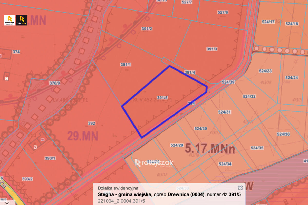 Sprzedam działkę budowlaną w Drewnicy - 3356 m²Drewnica