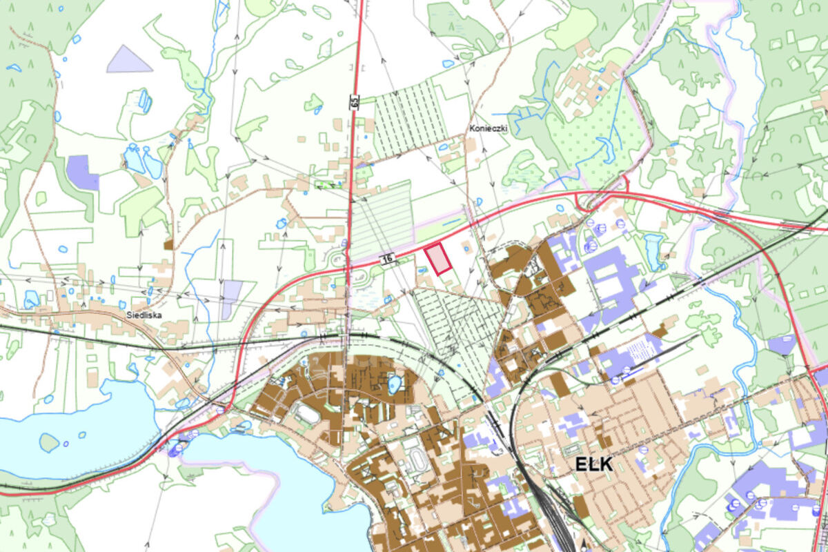 Działka inwestycyjna na sprzedaż – Ełk | 21 102 m²Ełk