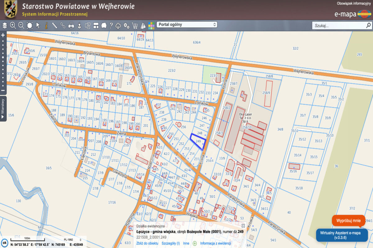 935 m2 z Warunkami Zabudowy | Bożepole MałeBożepole Małe