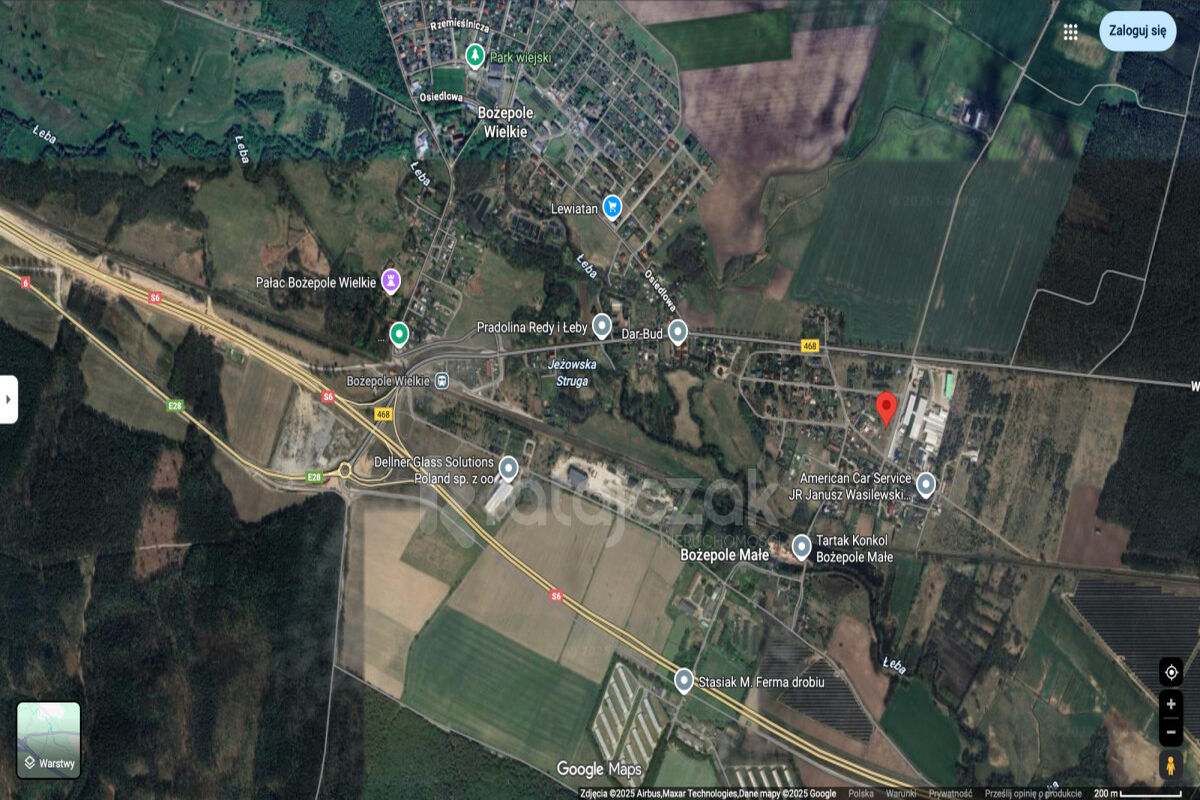 935 m2 z Warunkami Zabudowy | Bożepole MałeBożepole Małe