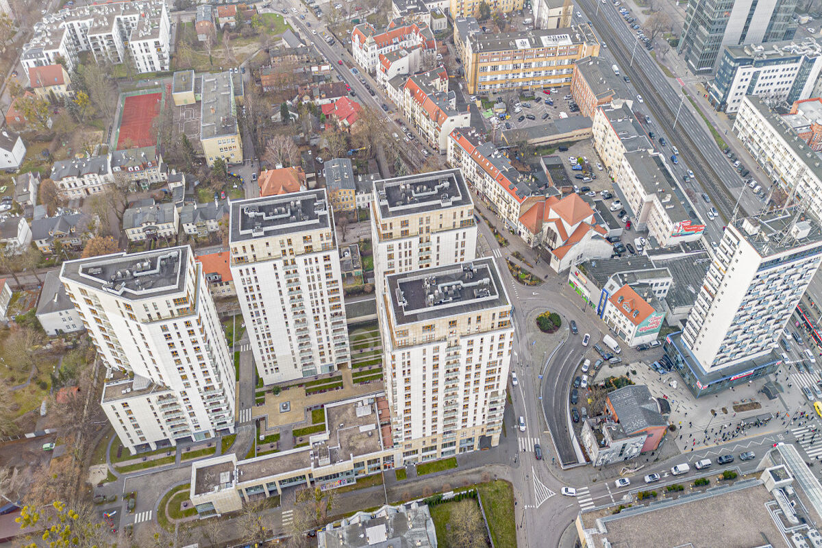 Apartament 3 pokoje Quatro Towers Gdańsk WrzeszczGdańsk