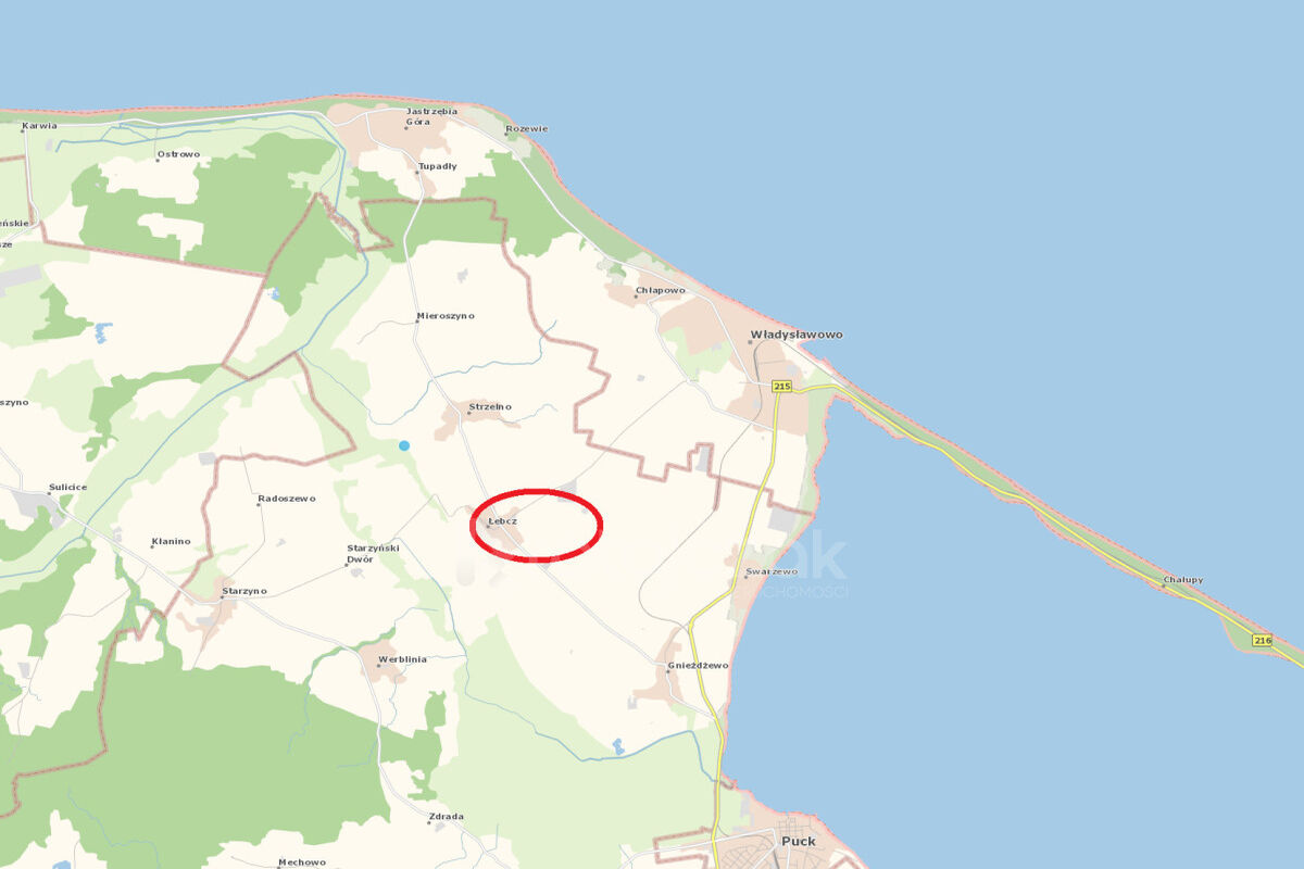 1184m2 Działka budowlana | nad morzem | WładysławoŁebcz