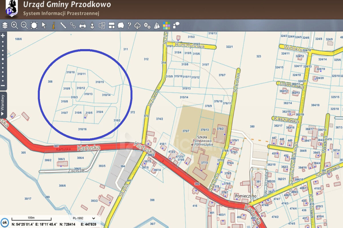 DZIAŁKI BUDOWLANE | POMIECZYNO | WZGÓRZE POD LASEMPomieczyno