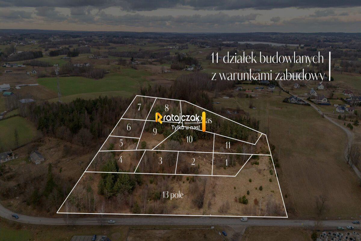 DZIAŁKI BUDOWLANE | POMIECZYNO | WZGÓRZE POD LASEMPomieczyno