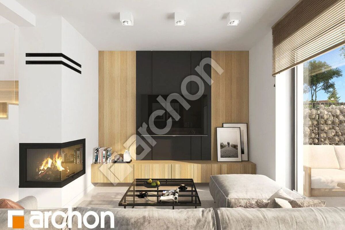 Nowoczesny dom w zabudowie bliźniaczej|bez Pcc 2%Banino