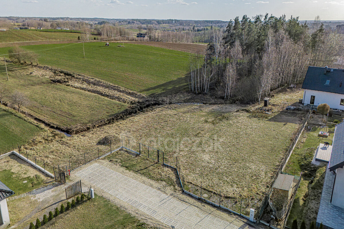 Działka 1871 m² z WZ | Łebno | media na działceŁebno