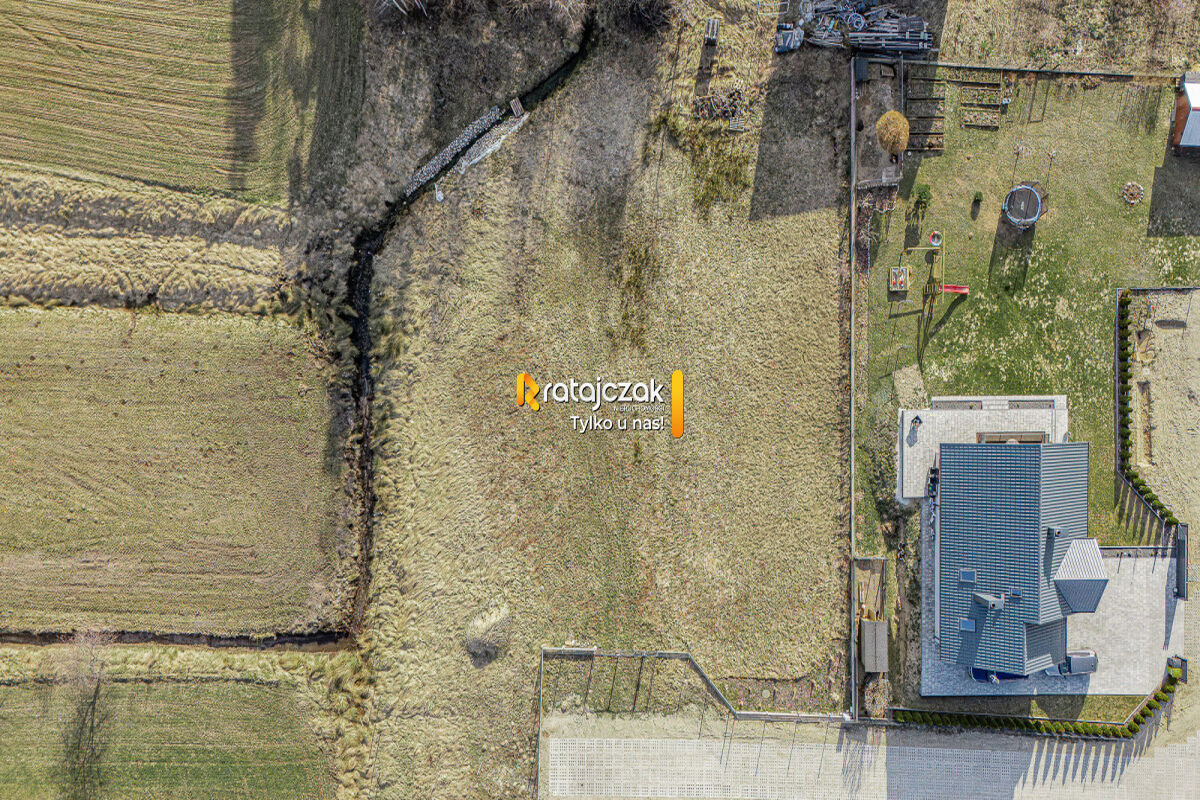 Działka 1871 m² z WZ | Łebno | media na działceŁebno