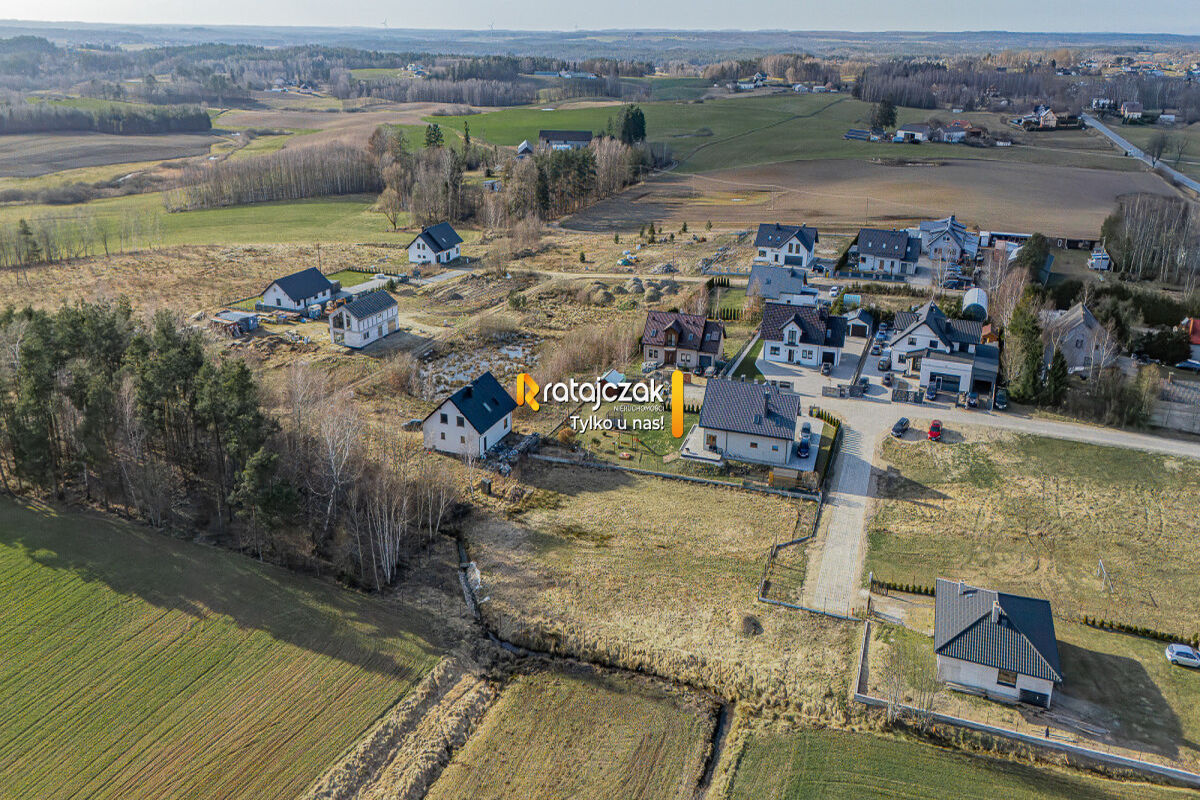 Działka 1871 m² z WZ | Łebno | media na działceŁebno