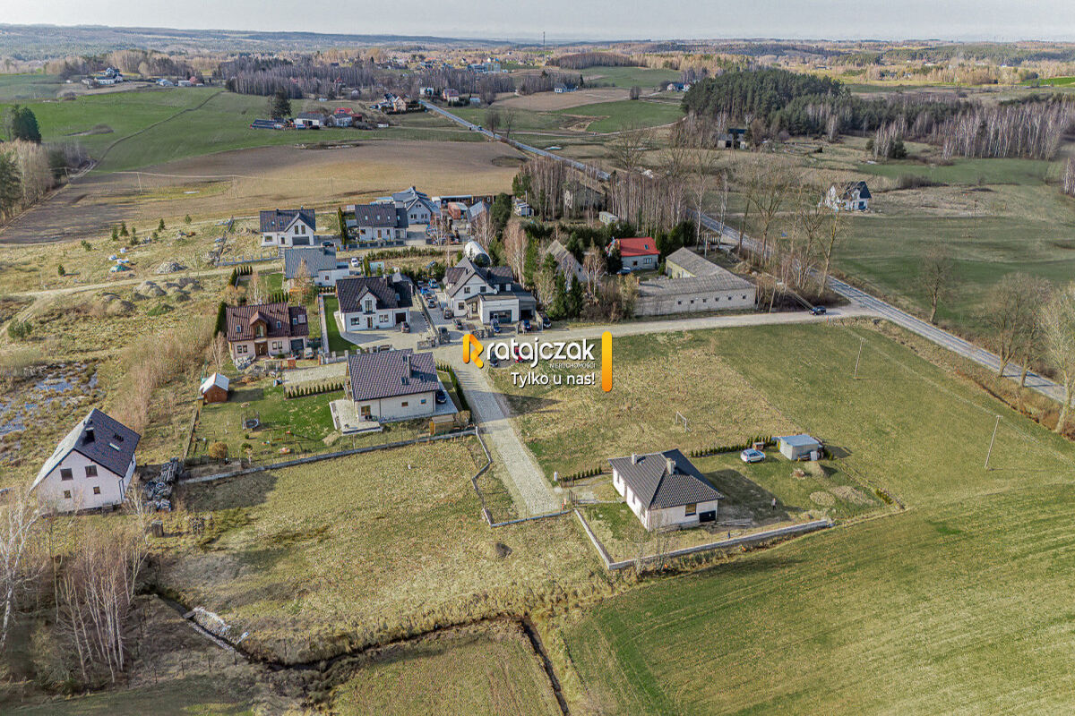 Działka 1871 m² z WZ | Łebno | media na działceŁebno