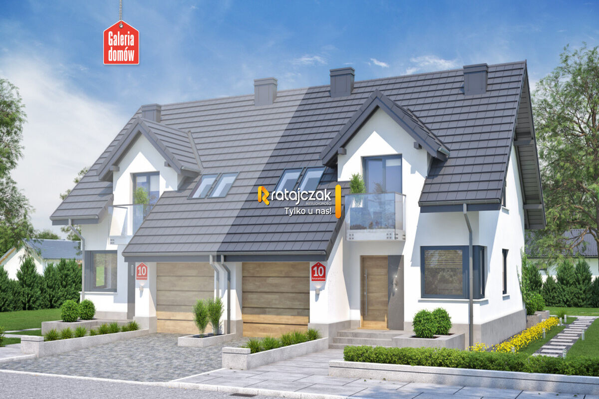 Bliźniak 125 62 m2 | działka 555 m2 |Szemud
