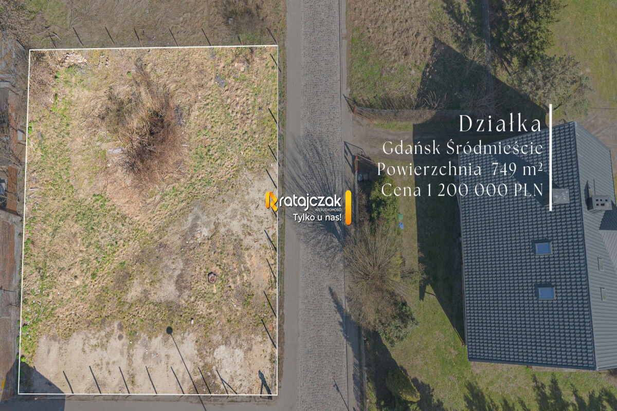 Działka inwestycyjna Gdańsk ŚródmieścieGdańsk