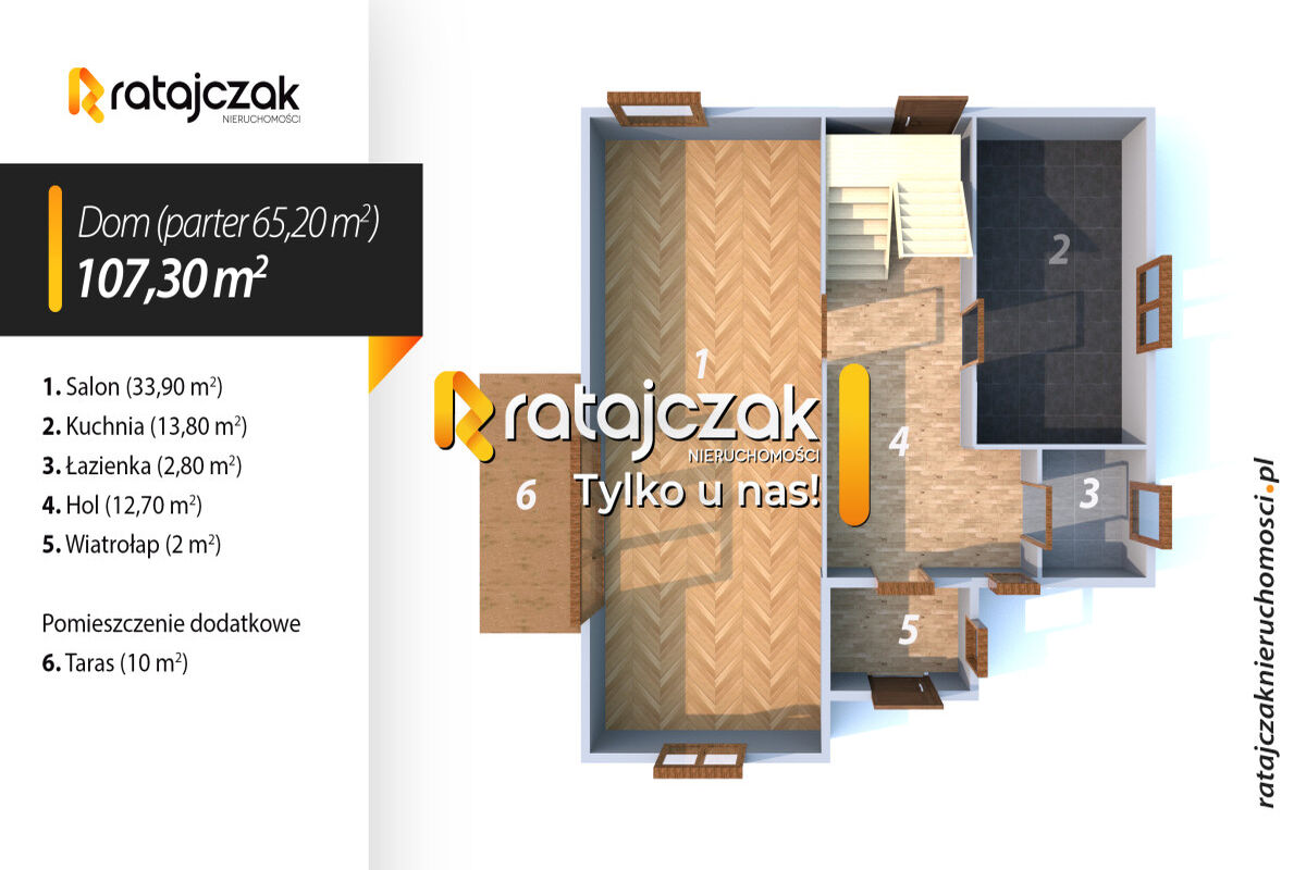 DOM WOLNOSTOJĄCY 2004r | REDA | GARAŻ | POD KLUCZReda