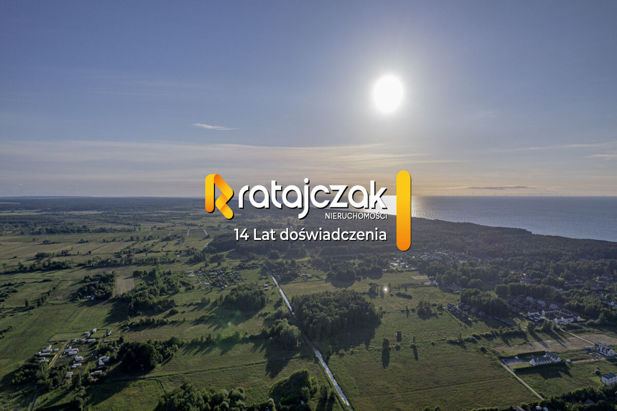 Dębki w pobliżu plażyDębki