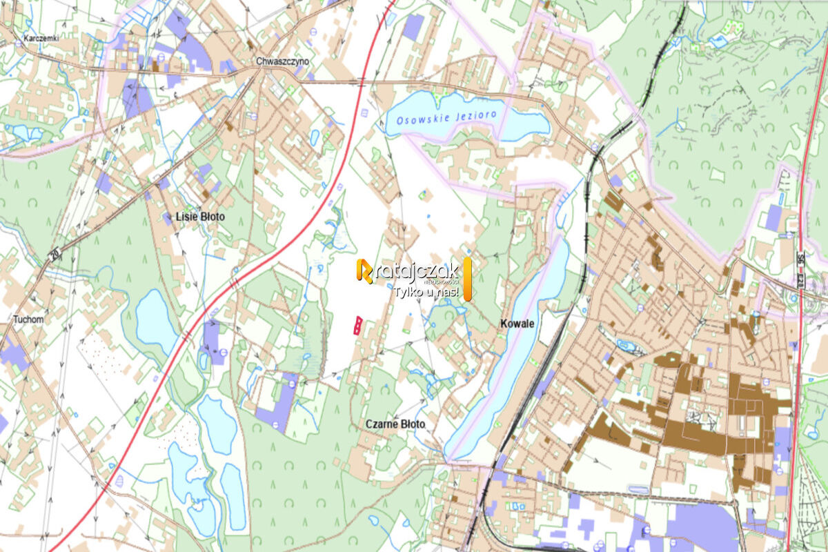 Urokliwa działka 1175 m² - ChwaszczynoChwaszczyno