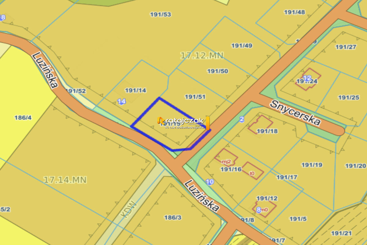 Działka budowlana 1050 m² | Spokojna okolica – Przetoczyno