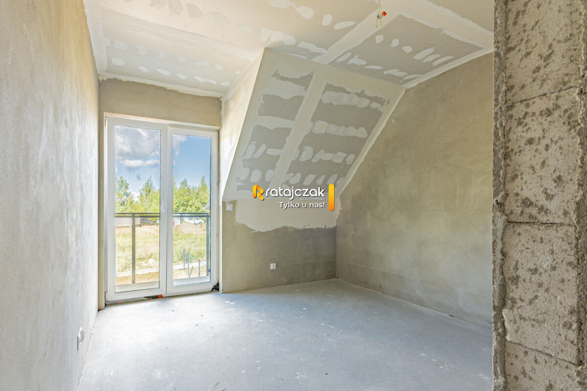 Bliźniak w stanie deweloperskim  działka 550 m² – Juszkowo
