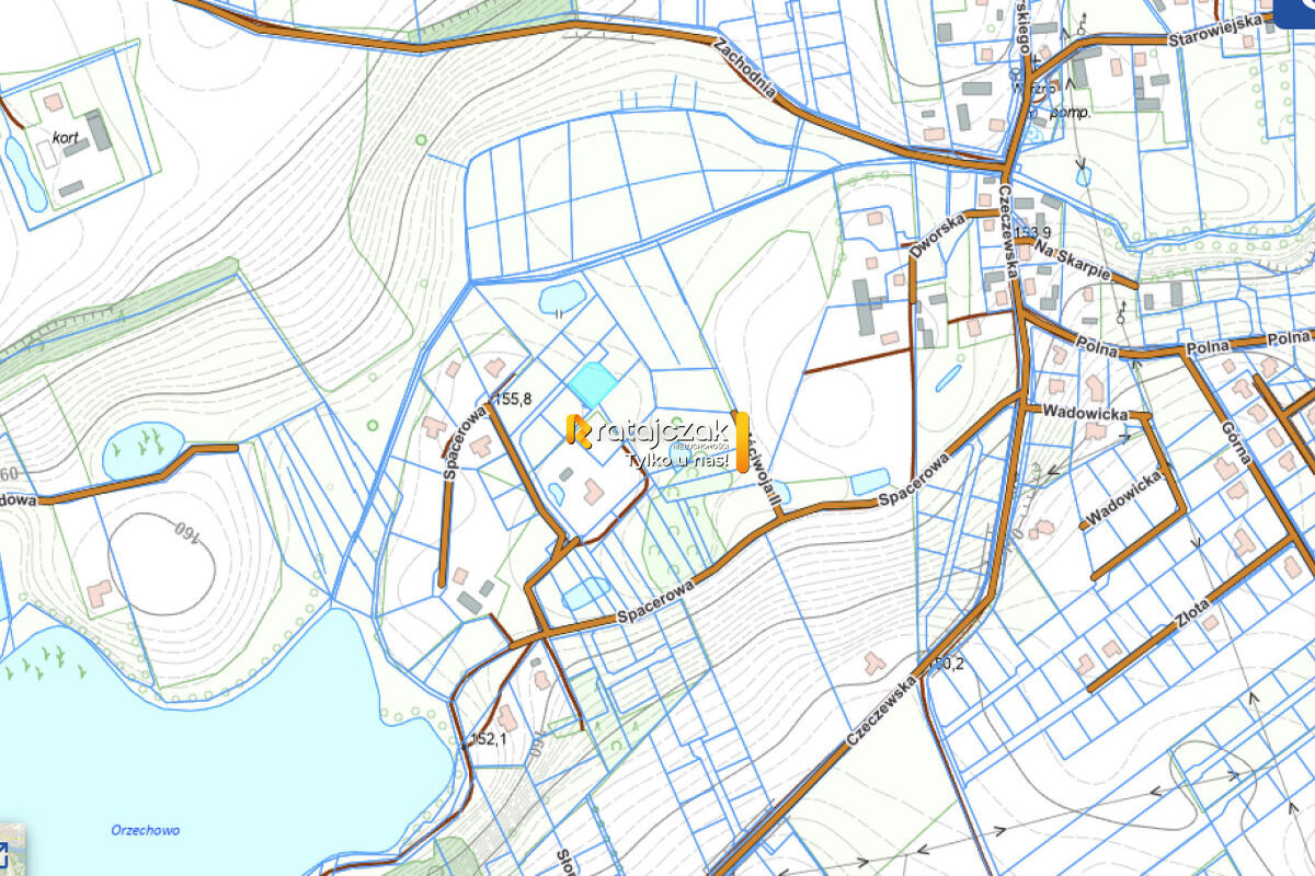 Urokliwa działka budowlana 1001 m² w Warznie – Warzno