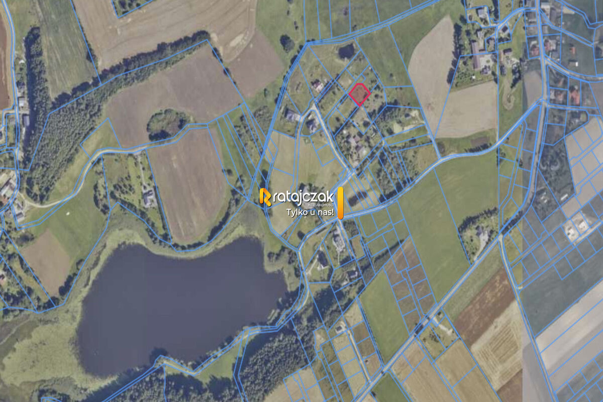 Urokliwa działka budowlana 1001 m² w Warznie – Warzno