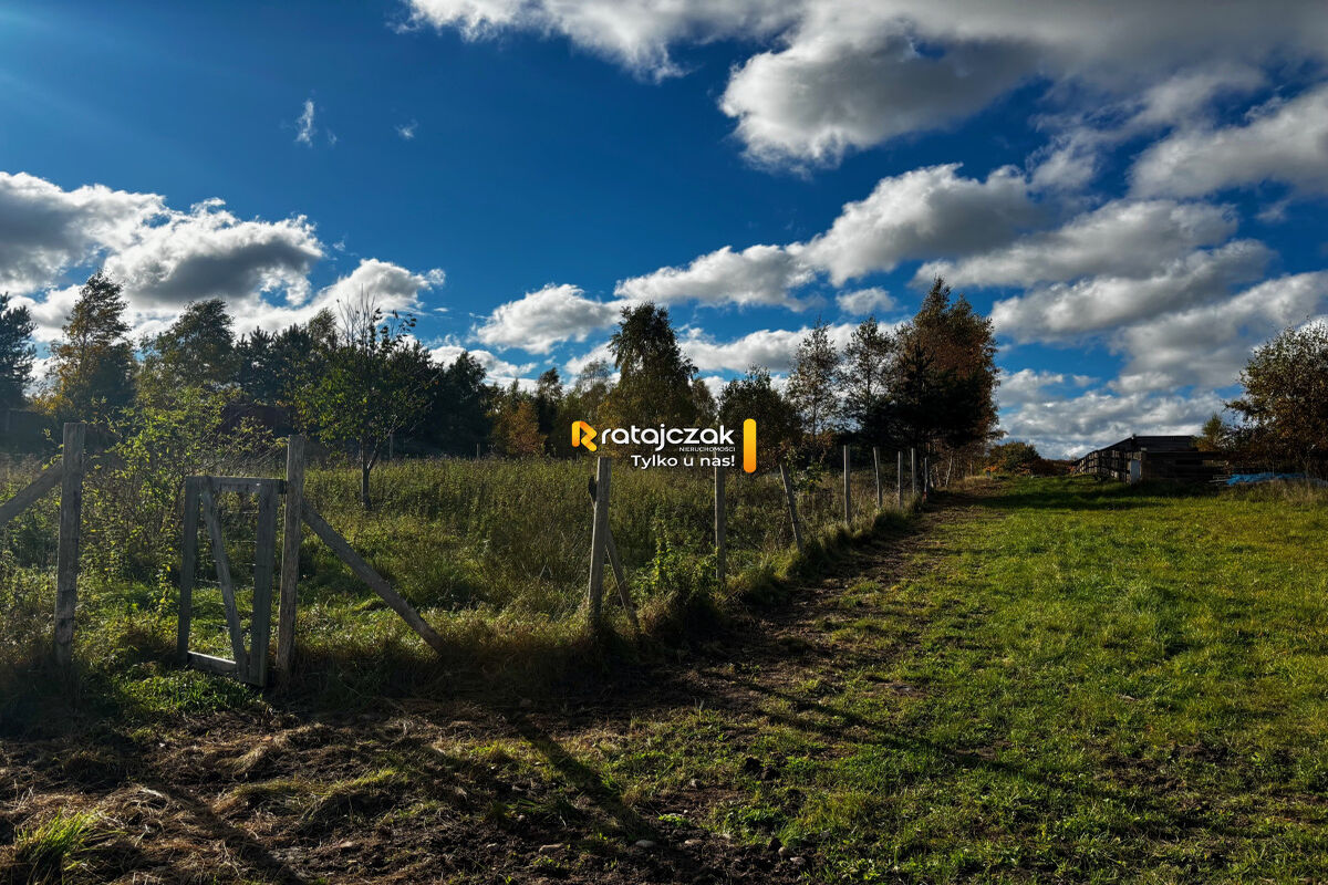 Urokliwa działka budowlana 1001 m² w Warznie – Warzno