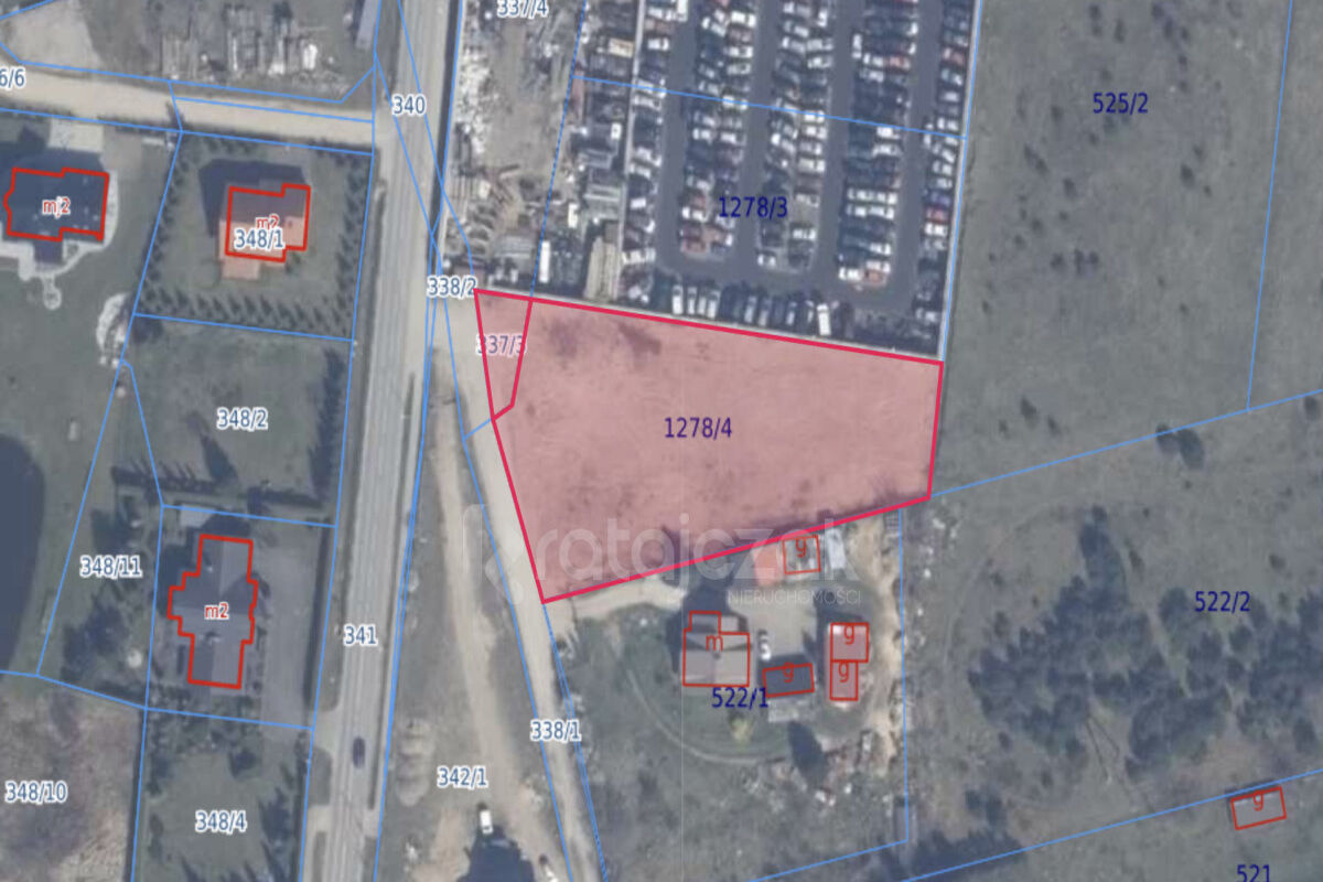 Działka przemysłowa / inwestycyjna 2650 m²Chwaszczyno