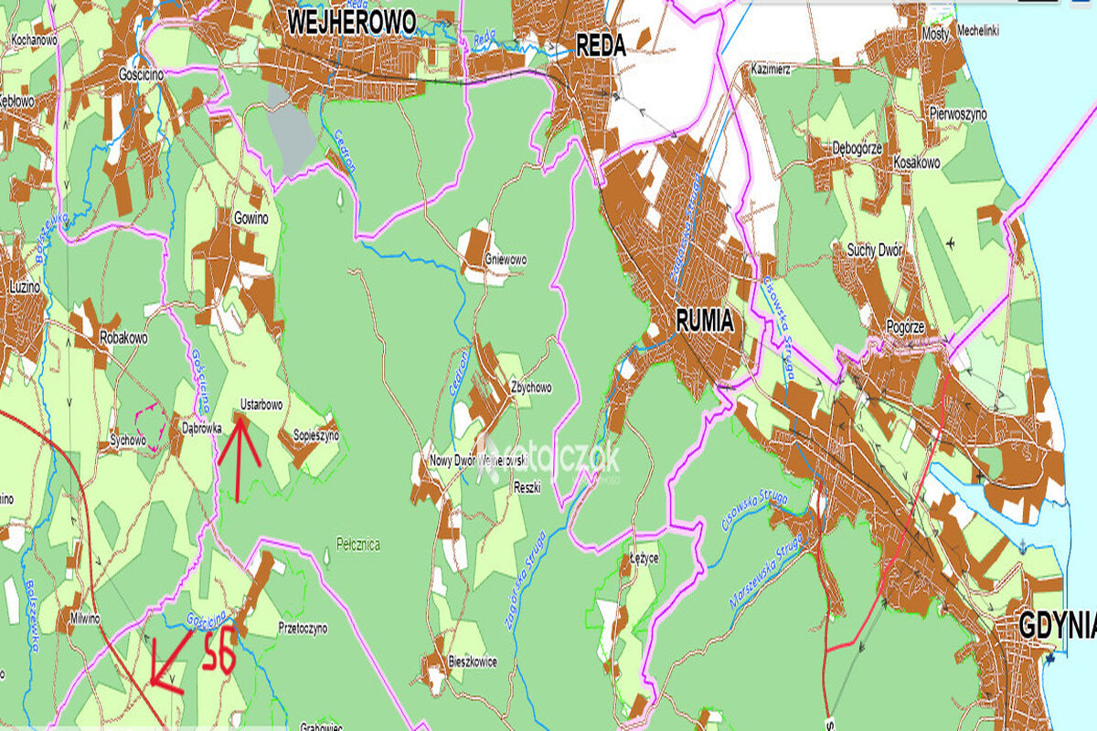 Działka budowlana UstarbowoUstarbowo