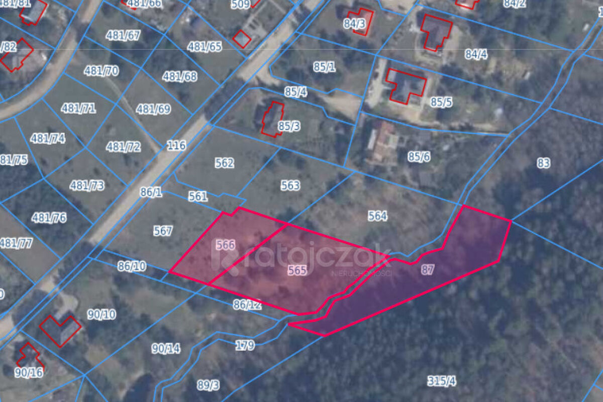 Działka pod dom jednorodzinny i rekreacjęKoleczkowo