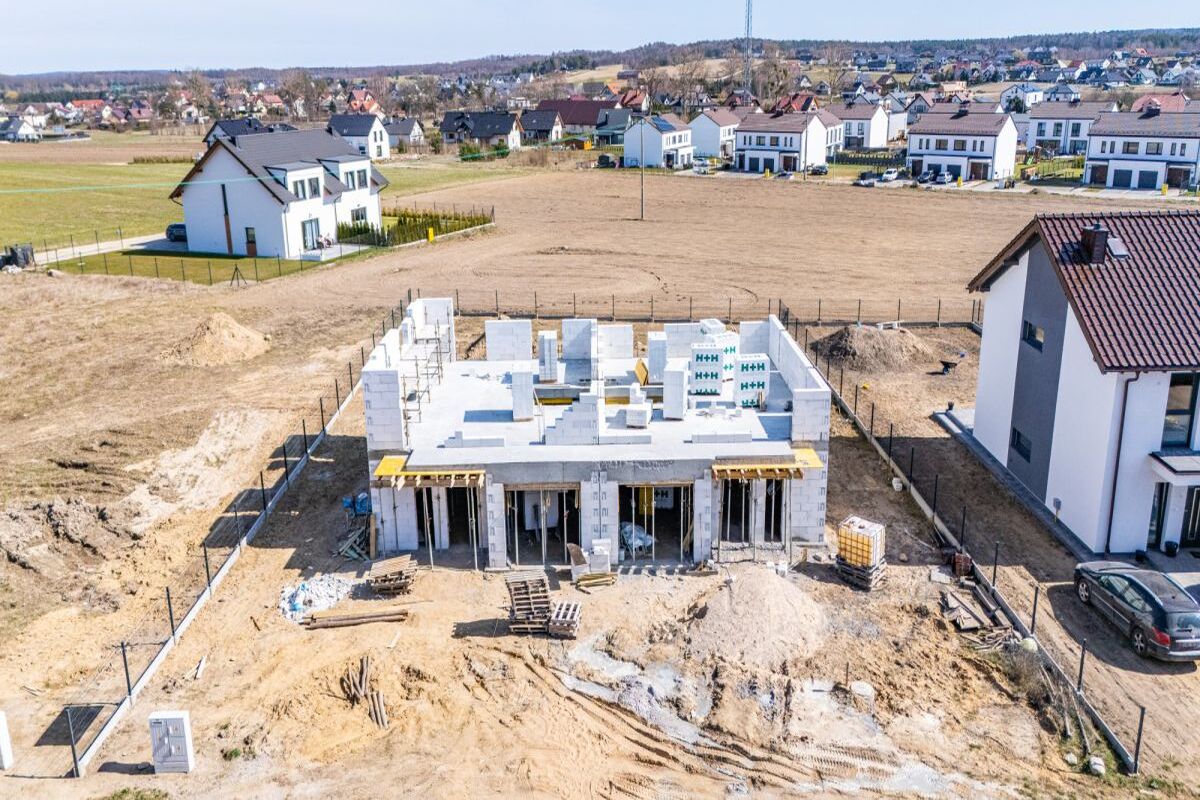 Bliźniak 125 62 m2 | działka 500 m2 | odbiór 10.25Gowino