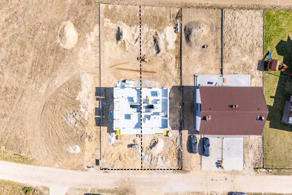 Bliźniak 125 62 m2 | działka 500 m2 | odbiór 10.25Gowino