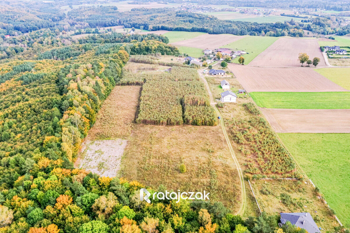 10 działek budowlanych | Kochanowo | pod lasemKębłowo