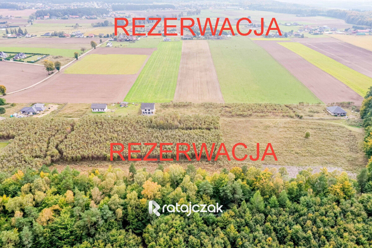10 działek budowlanych | Kochanowo | pod lasemKębłowo