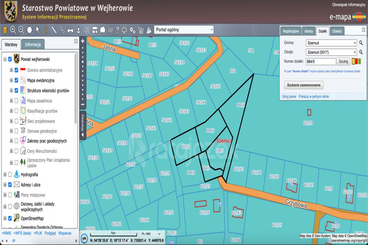 Działki budowlane z Warunkami Zabudowy| SzemudSzemud