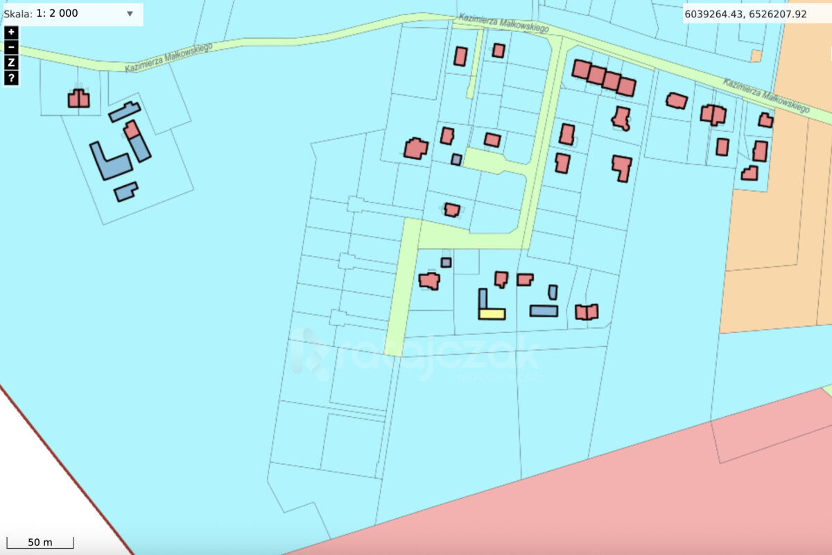 Powierzchnia działek: 2069 m² - 2265 m² | MpzpGdynia
