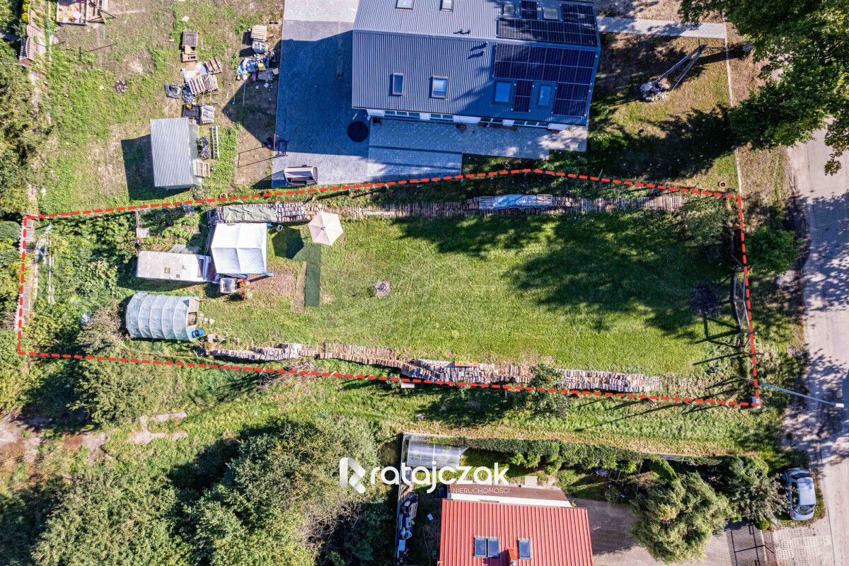 Działka 881 m2 w Rekowie Górnym | od południaRekowo Górne