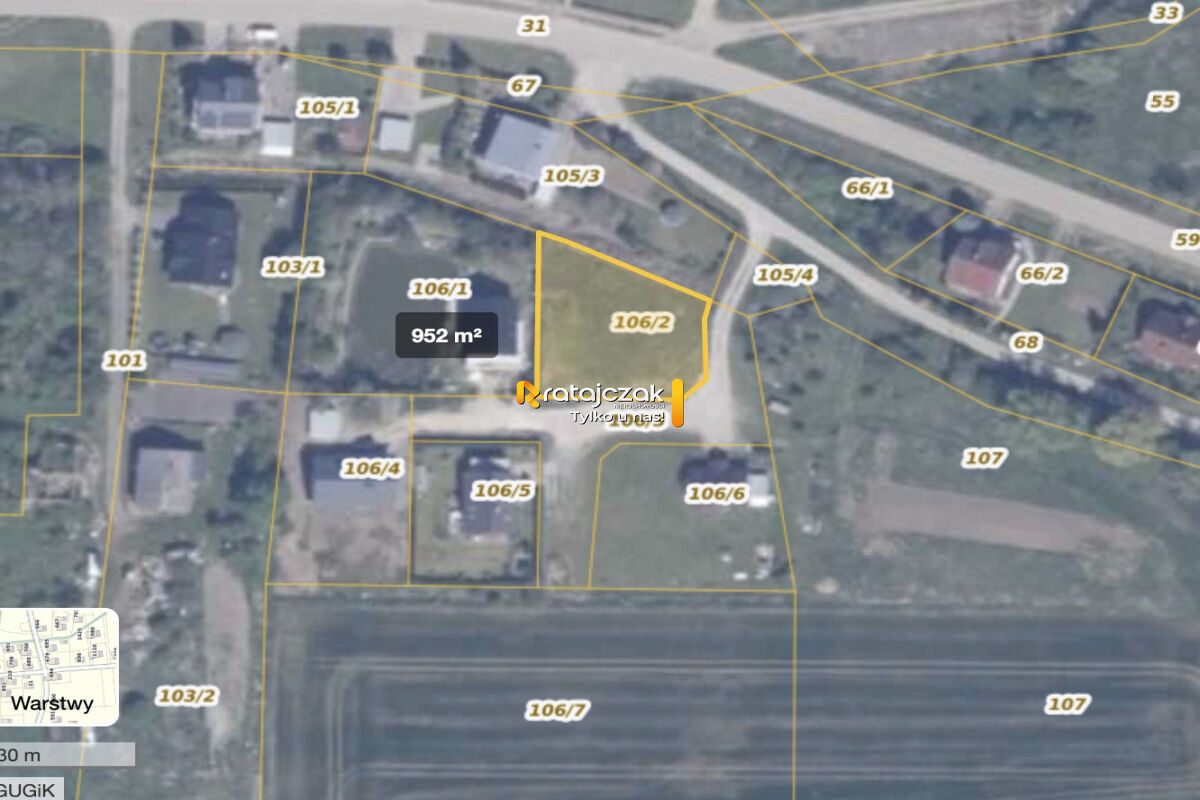 Działka budowlana 952 m² | MiłocinMiłocin