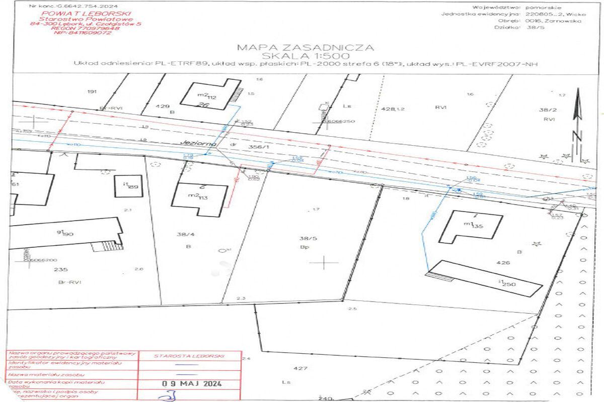 DZIAŁKA BUDOWLANA POD LASEM| 5km ŁEBA | NAD MORZEMŻarnowska