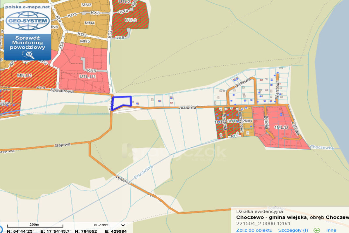 Działka rekreacyjna z WZ | blisko jezioraChoczewo