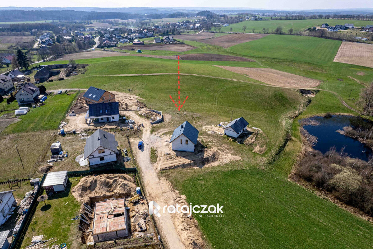 Narożna działka budowlana | 1001 m2 | Od południaSopieszyno