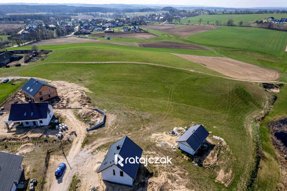 Narożna działka budowlana | 1001 m2 | Od południaSopieszyno