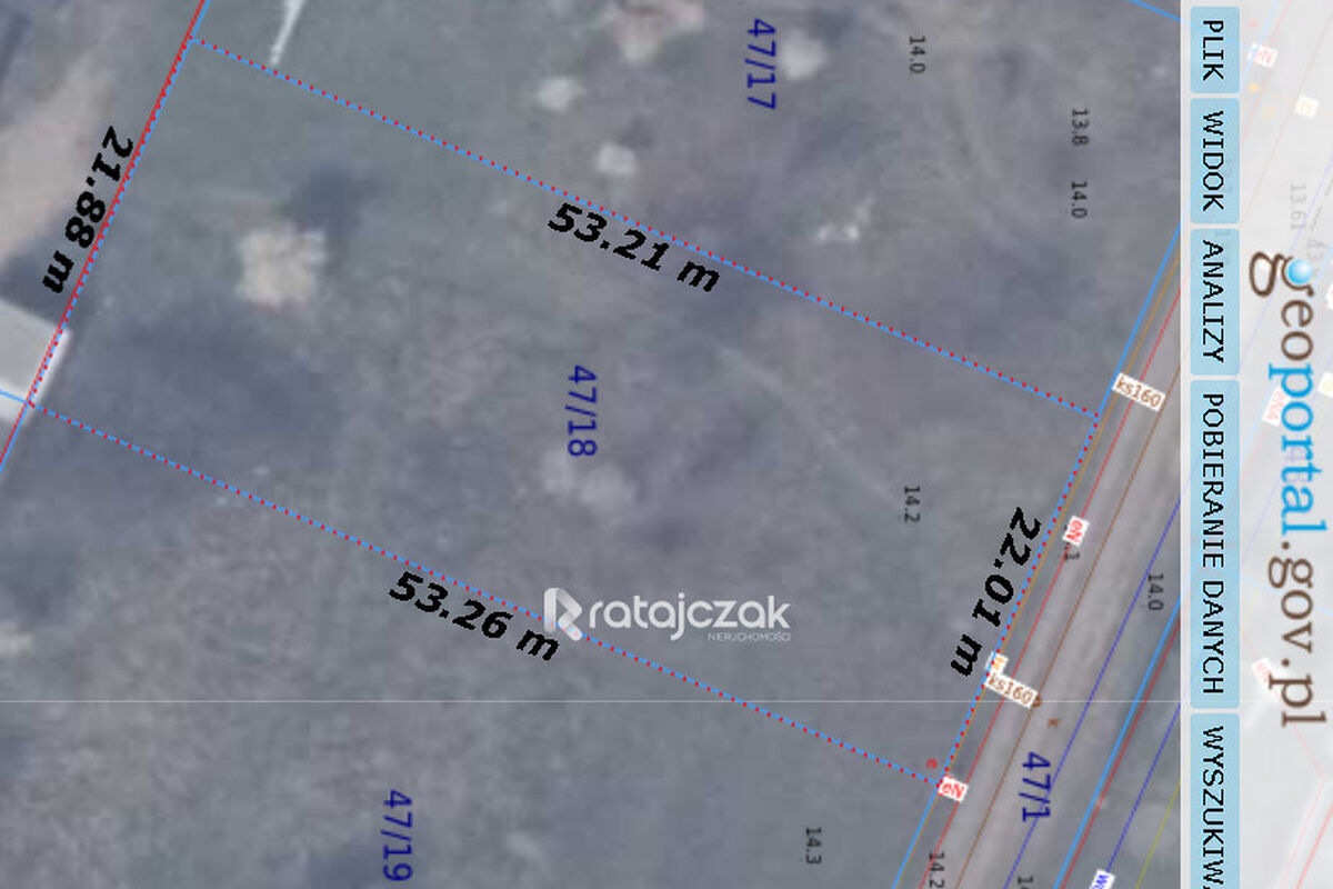 UZBROJONA DZIAŁKA BUDOWLANA | WIERZCHUCINO | MORZEWierzchucino