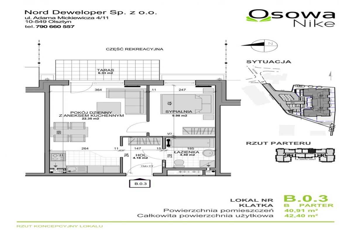 Zamieszkaj komfortowo B.0.3Gdańsk