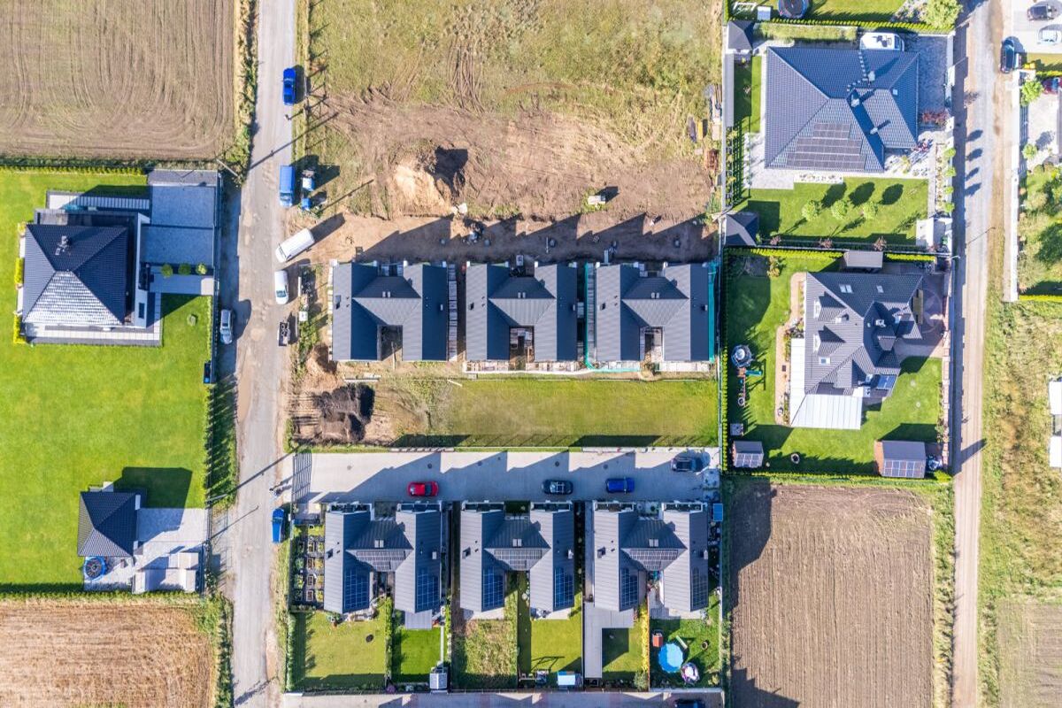 Bliźniak w Kębłowie  pompa ciepła  fotowoltaika B1Kębłowo