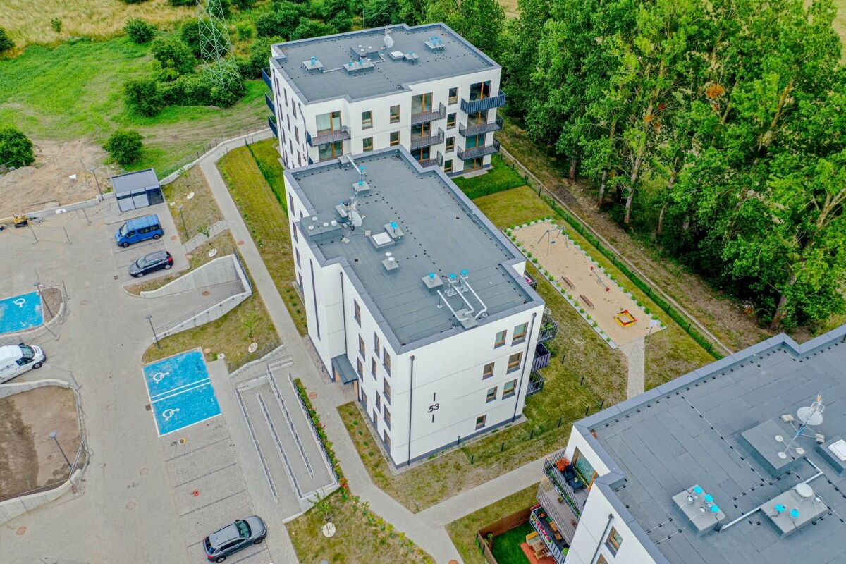 2 pokoje | 43 35 m2 | 3 piętro | hala garażowa |Rumia